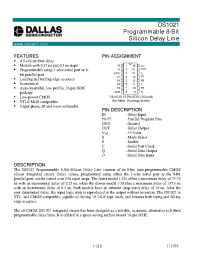 Datasheet DS1020-25 производства Dallas